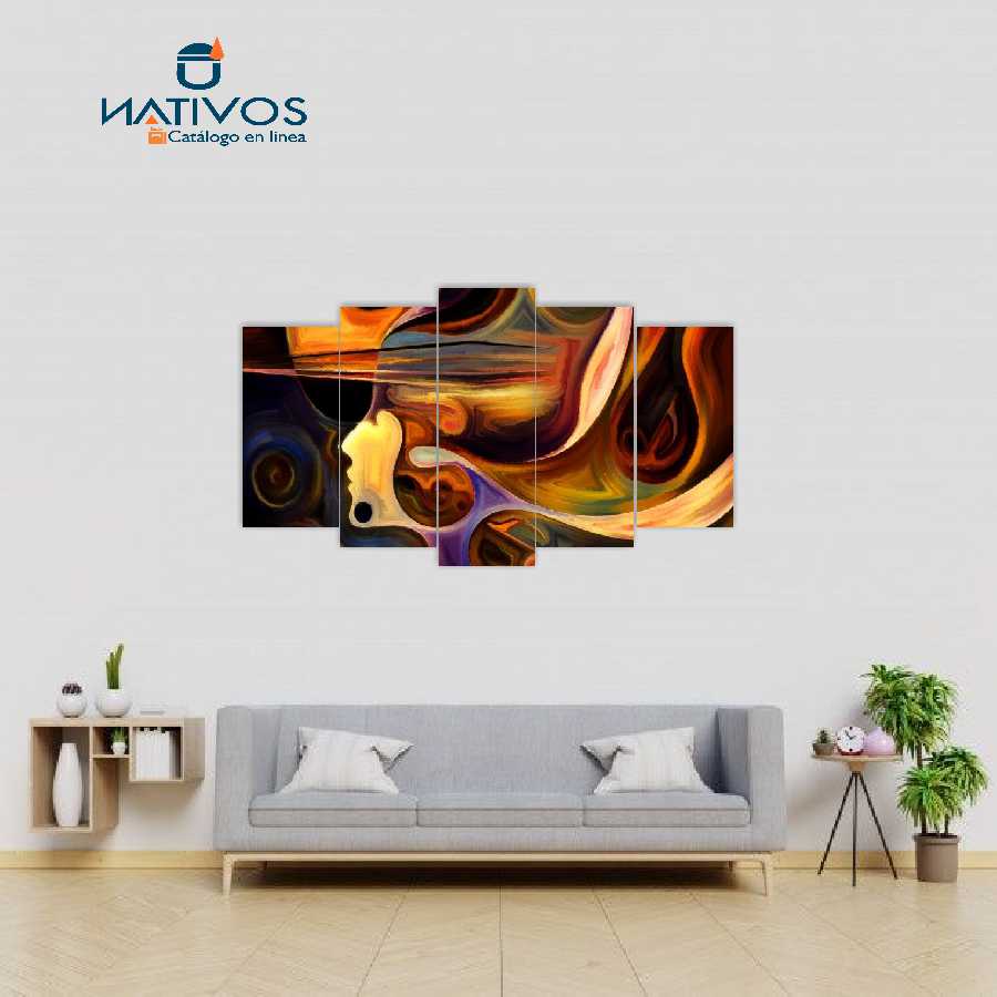 Cuadro decorativo arte abstracto (000202)