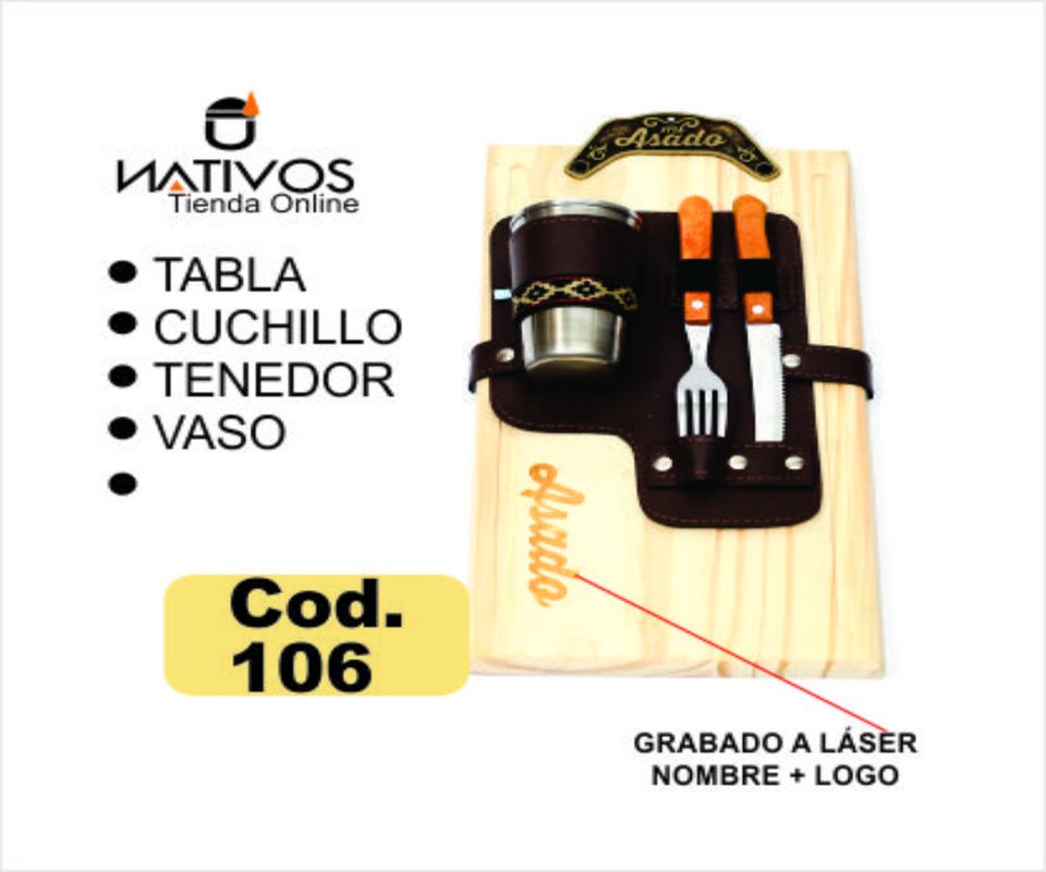 Kit basico para asado (106)