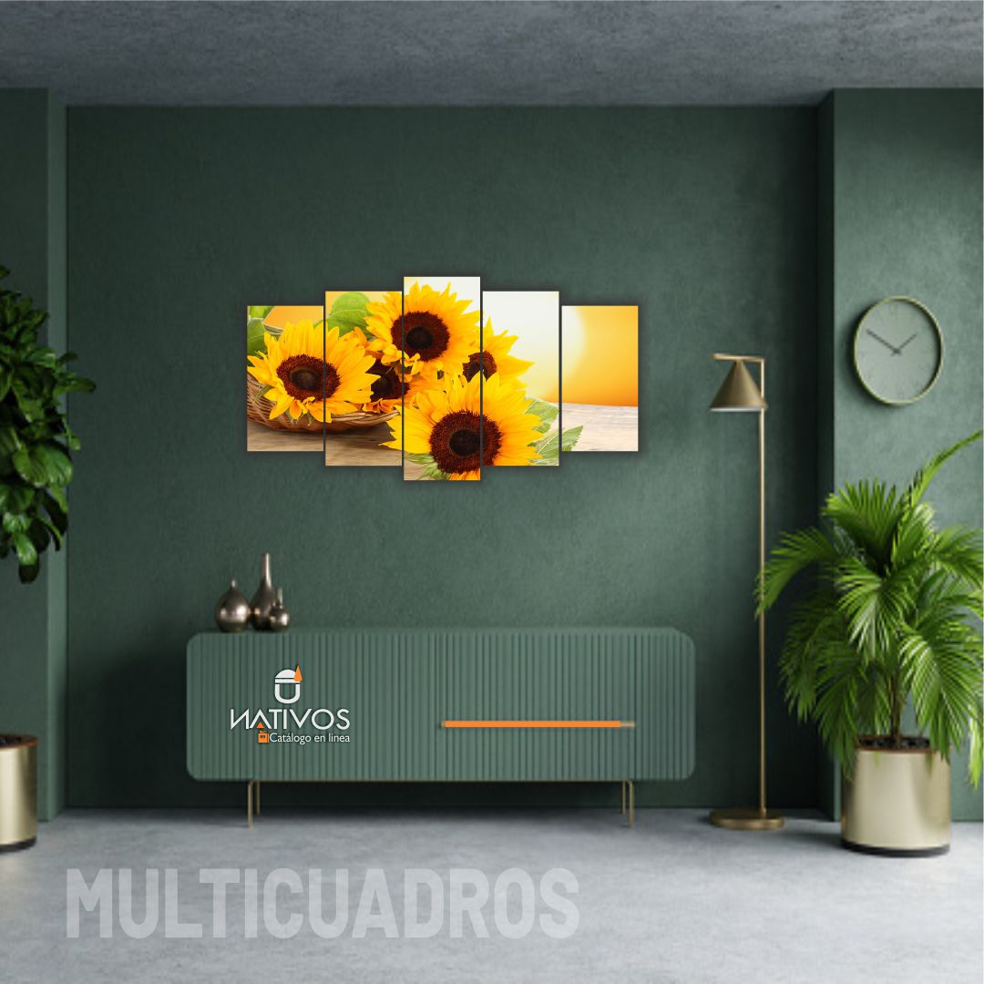 Cuadro decorativo arte florales (00103)