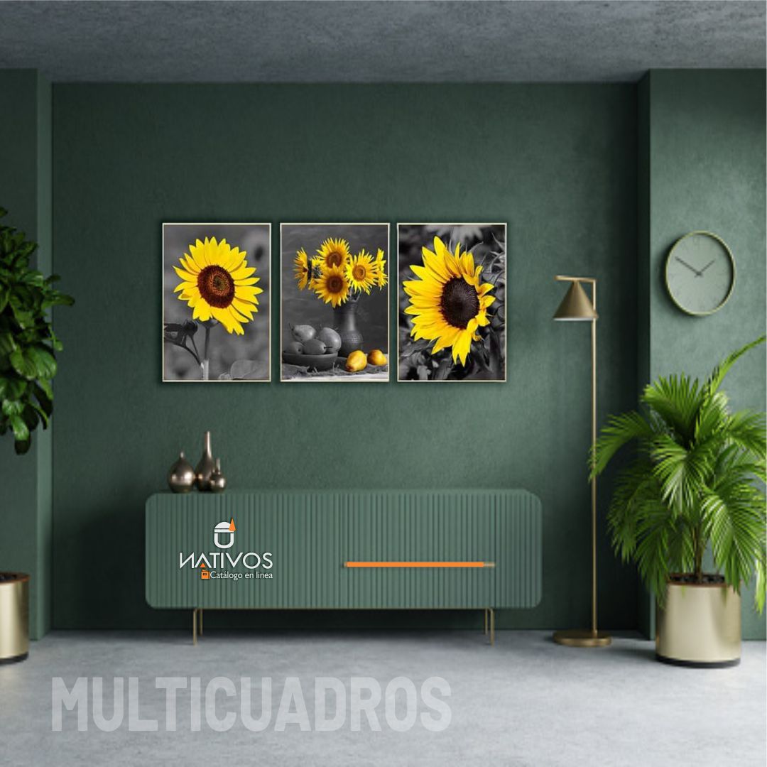 Cuadro decorativo arte floraes (00104)