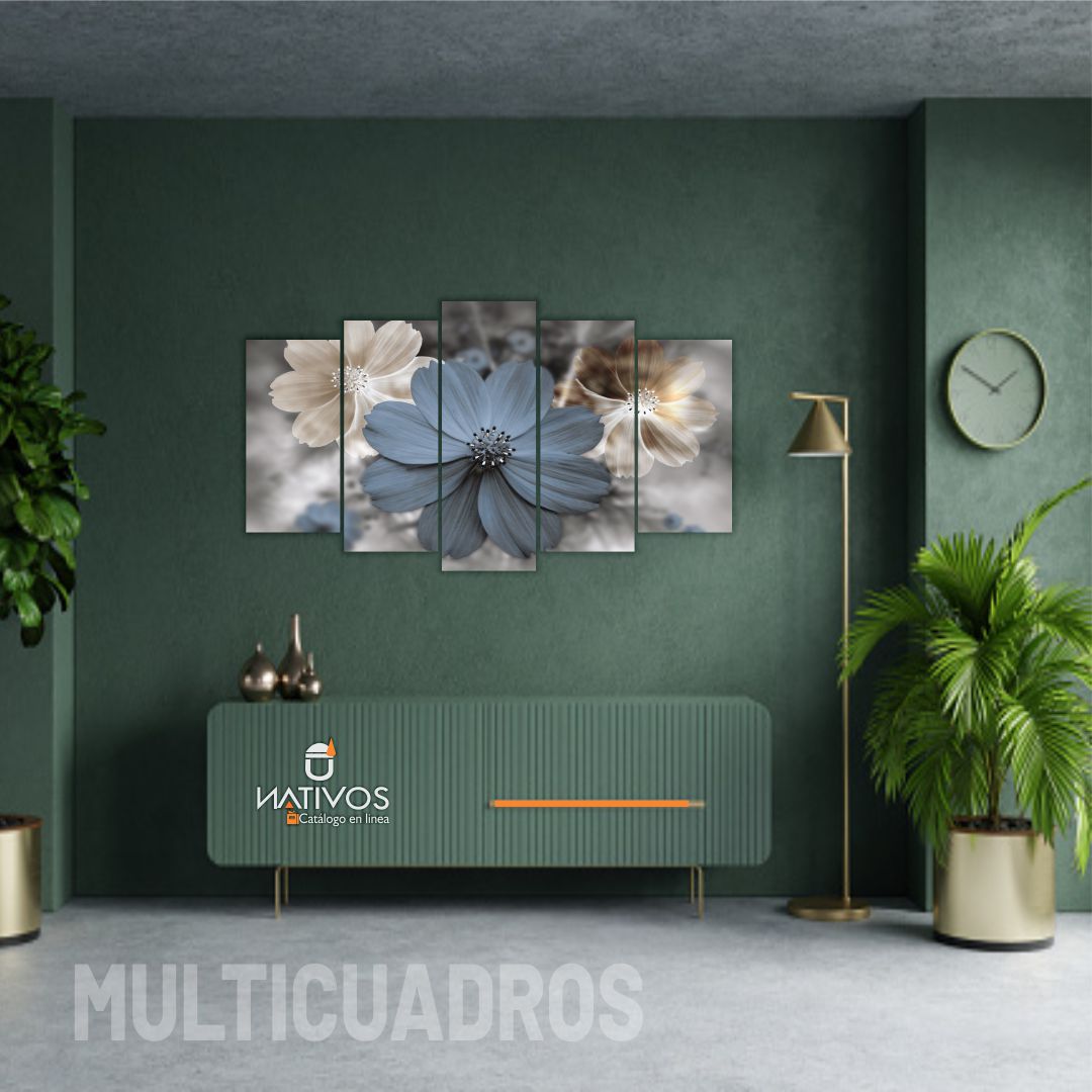 Cuadro decorativo artes florales (00106)