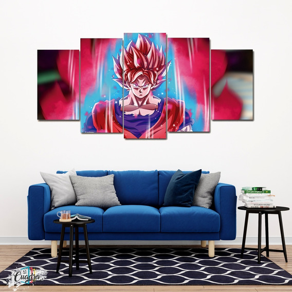 Cuadro Decorativo Goku  Poliliptico (00304)