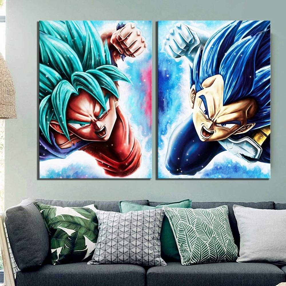 Cuadro decorativo Vegeta & Goku (00305)