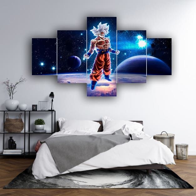 Cuadro decorativo 5 pieza  Goku (00306) oferta