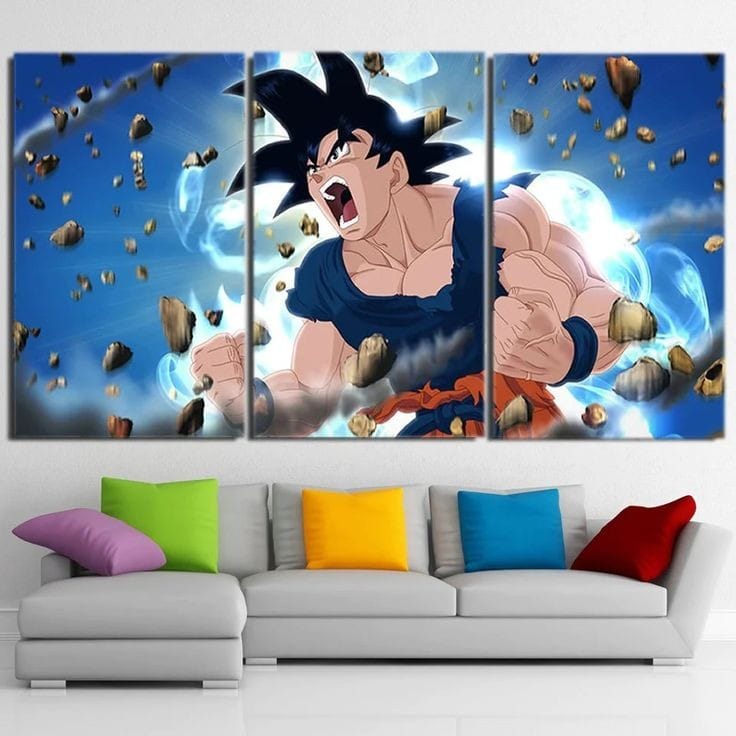 Oferta Cuadro decorativo 1.50x0.80cm Goku (00307)