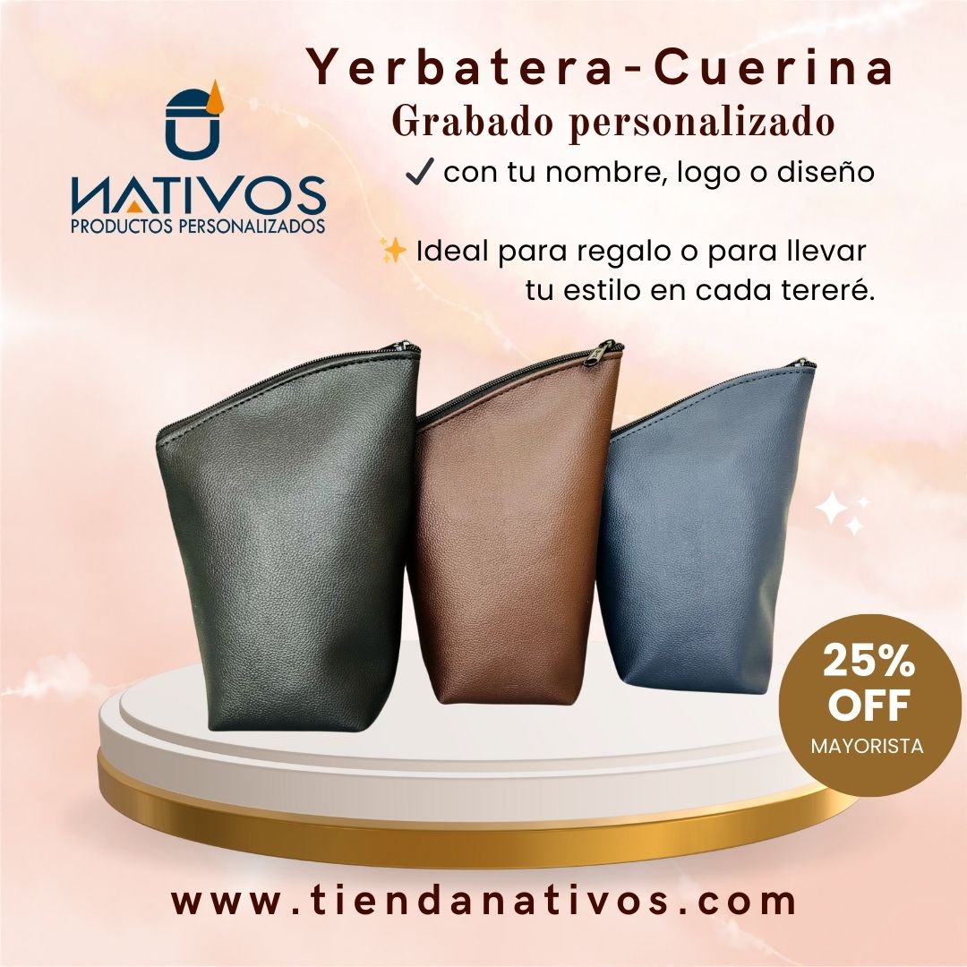 Porta yerba de Cuerina (kit0005) Porta yerba de Cuerina (kit0005)